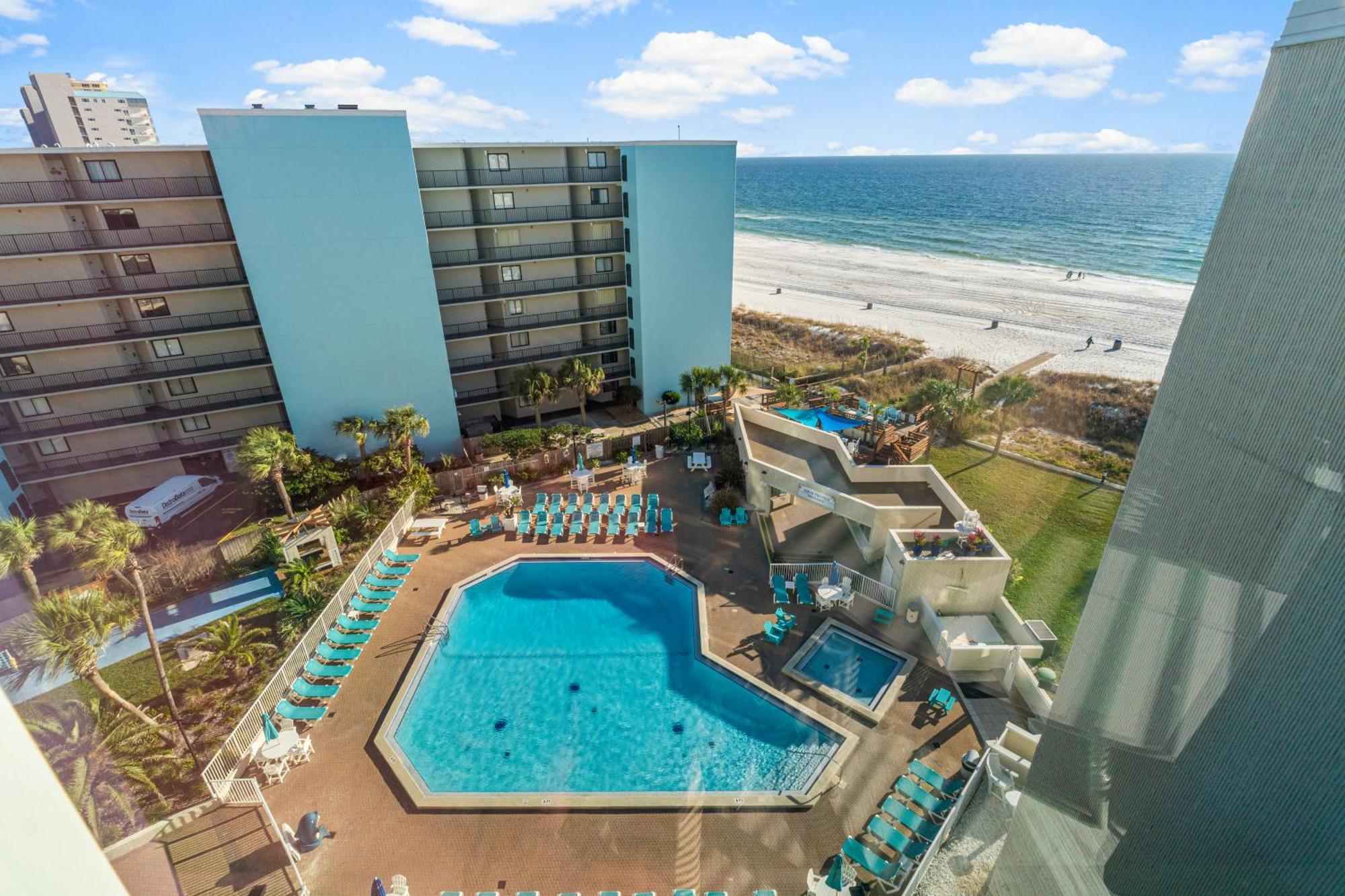 Sea The Gulf - Top Of The Gulf 809 - Beach Front Resort - Ocean View Free Beach Chair Service Panama City Beach Buitenkant foto