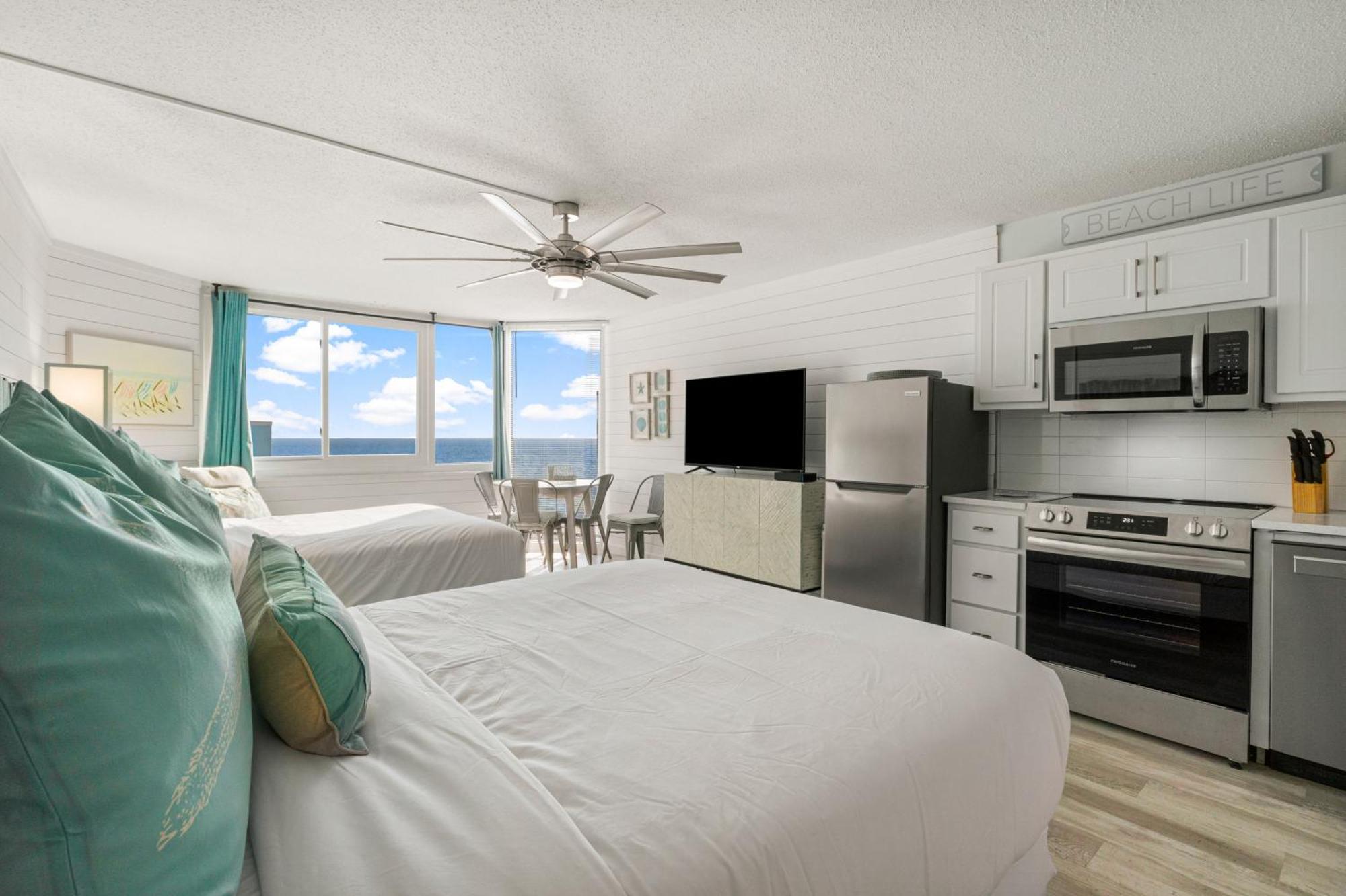 Sea The Gulf - Top Of The Gulf 809 - Beach Front Resort - Ocean View Free Beach Chair Service Panama City Beach Buitenkant foto