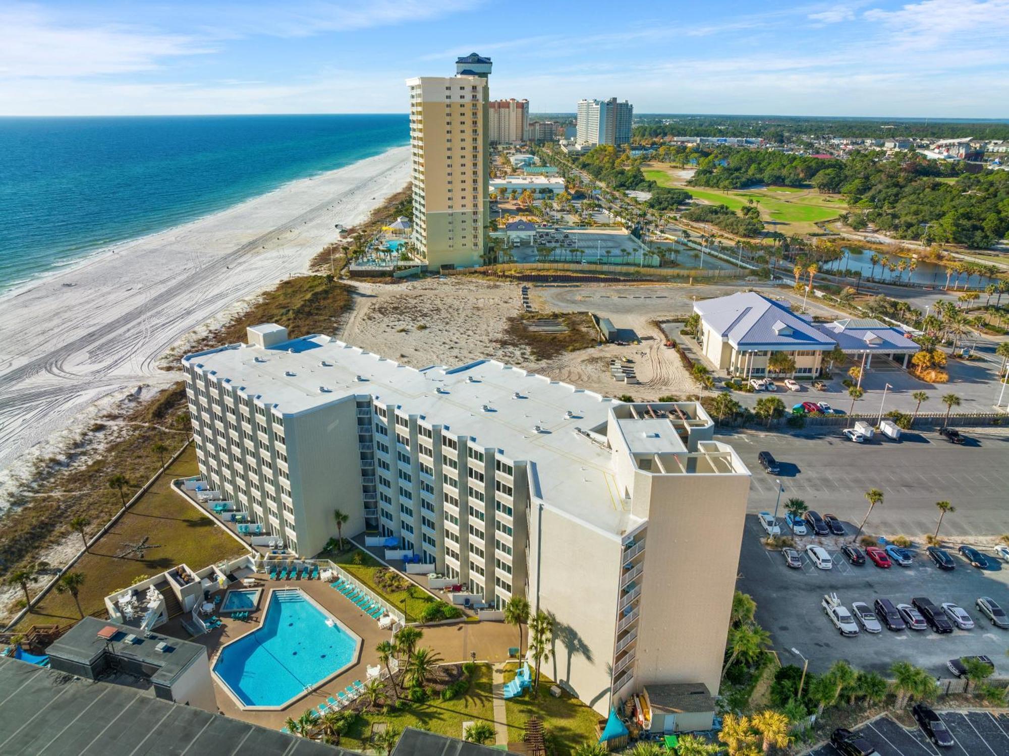 Sea The Gulf - Top Of The Gulf 809 - Beach Front Resort - Ocean View Free Beach Chair Service Panama City Beach Buitenkant foto