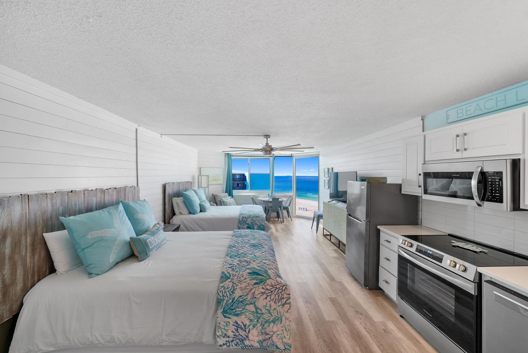 Sea The Gulf - Top Of The Gulf 809 - Beach Front Resort - Ocean View Free Beach Chair Service Panama City Beach Buitenkant foto